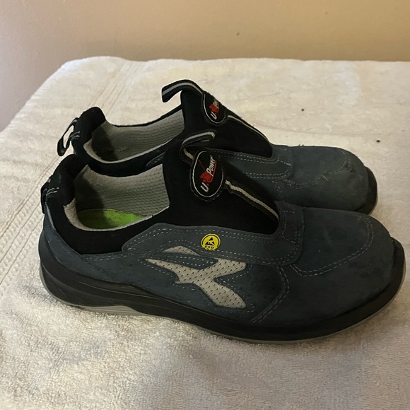U Power Blue Steel Toe Safety Shoes Sz 7 - 7 1/2 (38) - Picture 7 of 13
